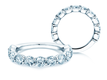 Bague de fiançailles Dawn en platine