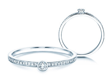 Bague de fiançailles Eternal Pavé